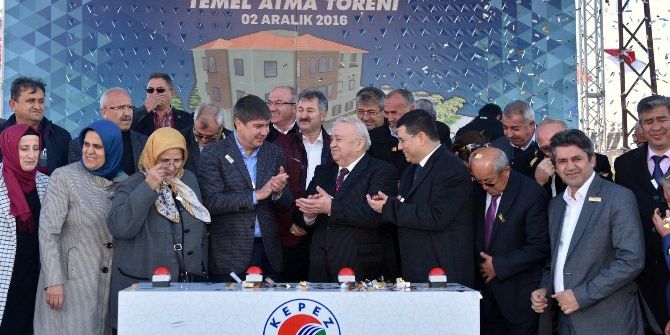 Kepez’de Yeni Semt Konağının Temeli Törenle Atıldı