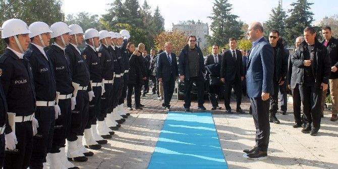 İçişleri Bakanı Soylu, Mardin Valiliğini Ziyaret Etti
