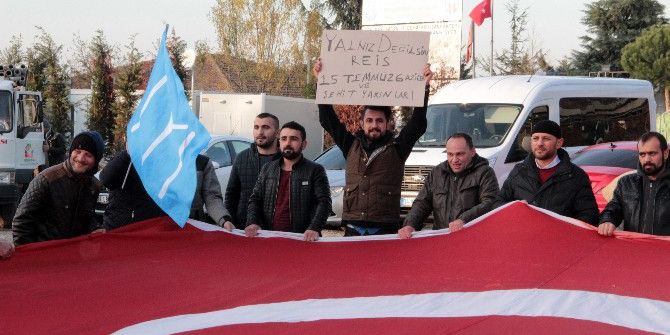 15 Temmuz Gazilerinden Cumhurbaşkanı Erdoğan’a ‘Yalnız Değilsin’ Mesajı