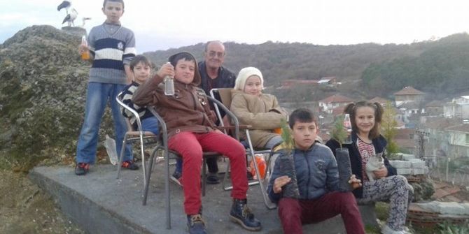 Çarkaca’da Öğrenciler Fıstıkçamı Dikti