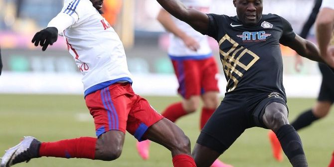 Spor Toto Süper Ligde Osmanlıspor 2-1 Kardemir Karabükspor