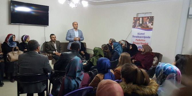 Eğitim Bir- Sen Kahta’da Aday Öğretmenlerle Buluştu