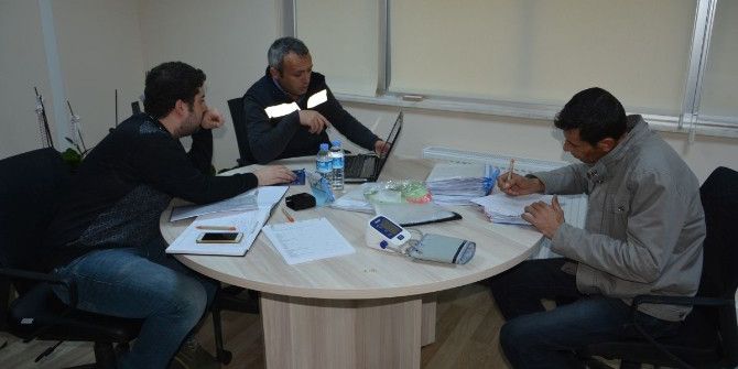 Teski Personeli Yıllık Sağlık Kontrolünden Geçiriliyor