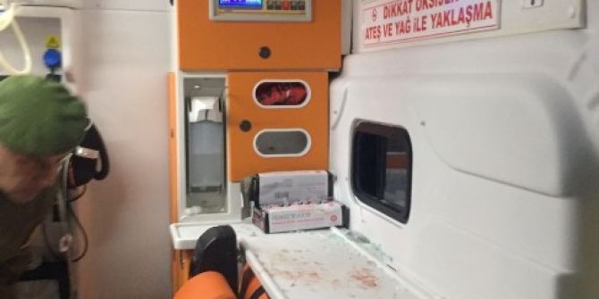 Alkollü Yaralı Sürücü 112 Ambulansından Kurşun Yağdırdı