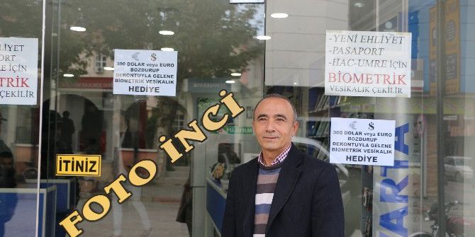300 Dolar Bozdurana, Biometrik Vesikalık Hediye