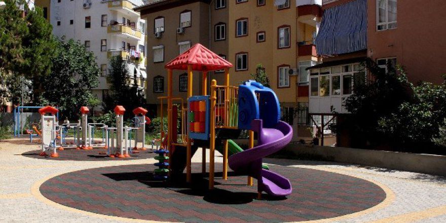 Alanya Hacet Mahallesi’ne Yeni Çocuk Parkı