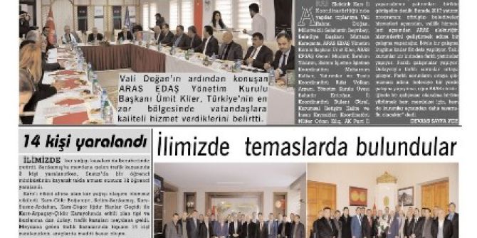 Kars’ta Bir İlk, 13 Gazete Birleşti