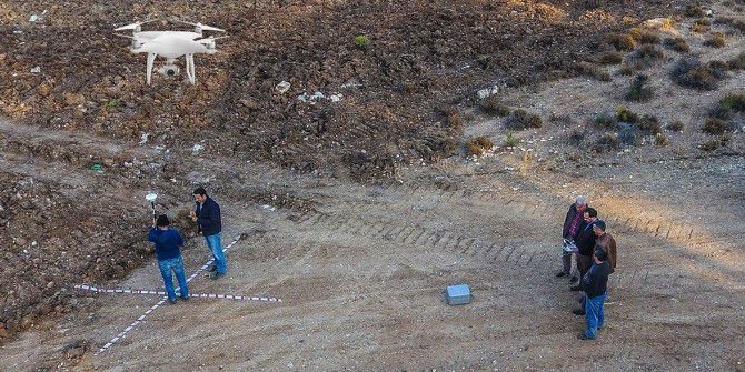 Orman Yangın Alanlardaki Ölçümler İnsansız Hava Aracı İle Yapıldı