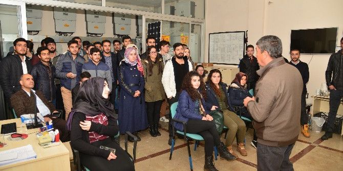 Batman Üniversitesi Öğrencileri Güneş Evi’ni Ziyaret Etti
