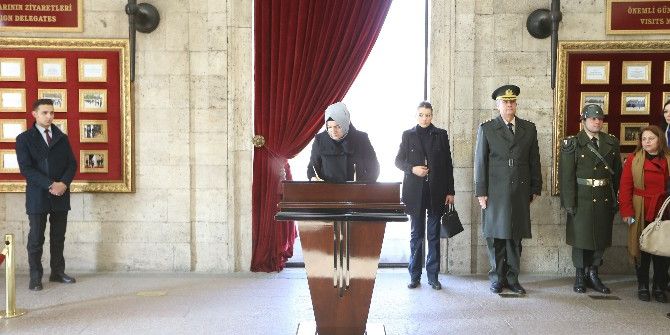 Bakan Kaya Anıtkabir’de