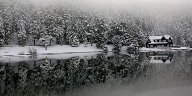 Gölcük Gölü Buz Tuttu