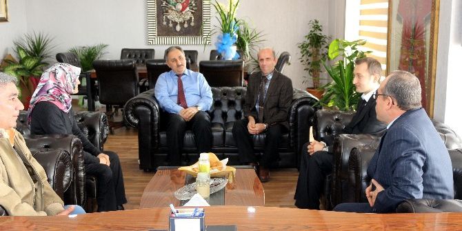 Kemik, Yeti Kaybı Olan Personeli Makamında Kabul Etti