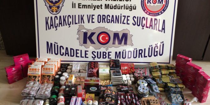 Denizli’de Baharatçıdan Cinsel İçerikli Ürün Çıktı