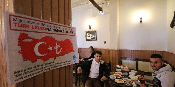 Döviz Bozdurana Beyşehir Belediyesi Sosyal Tesislerinde İçecek Bedava