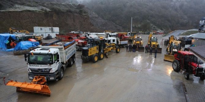 Serdivan Belediyesi Kışa Hazır