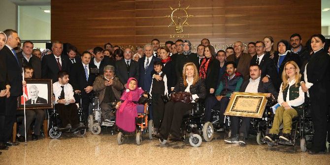 Bağcılarlı Engelliler, Başbakan Yıldırım’ı Ziyaret Etti