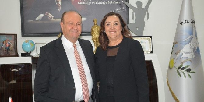 Yaşar Seyman’dan Başkan Özakcan’a Ziyaret