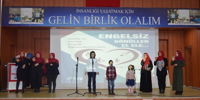 "Engelsiz Gönüller El Ele" Programı