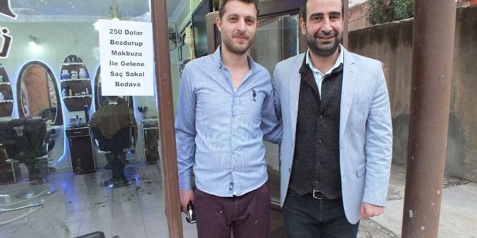 Mardinli Berberlerden Liraya Destek