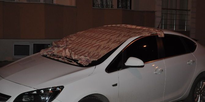 Kars Donuyor. Hava Sıcaklığı Eksi 20 Dereceyi Gördü