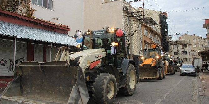 Kepçe İle Gelin Almaya Gitti