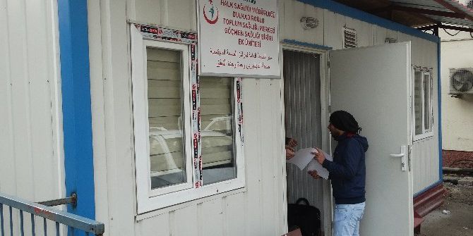Mültecilere Sağlık Kontrolü