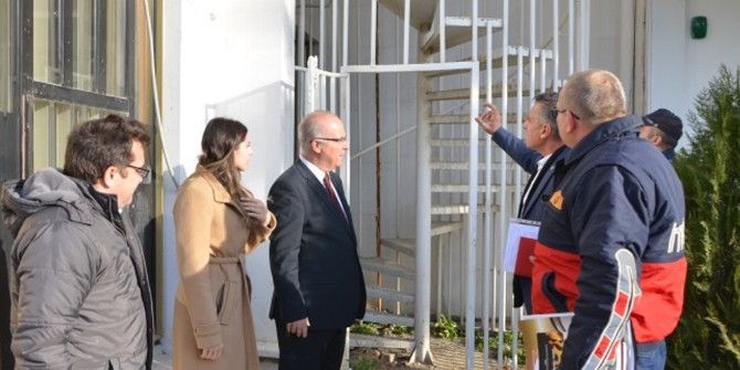 Kamu Kurum Ve Kuruluşların Yangın Merdivenleri Denetleniyor
