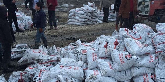 Malazgirt’e Kömür Dağıtımı