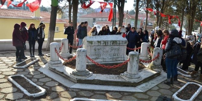 Vatan Şairi Namık Kemal Mezarı Başında Anıldı