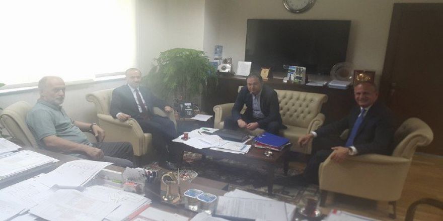 Başkan Keleş Sanayi Bölgeleri Genel Müdürü Öztürk’ü Ziyaret Etti