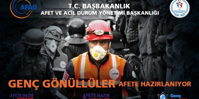Genç Gönüllüler Afetlere Hazırlanıyor