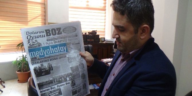 Yerel Gazeteden Dolarını Bozdurana Bedava Reklam