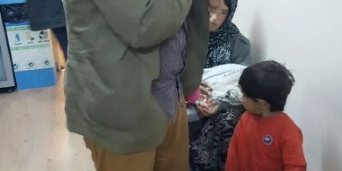 Dilencilik Yapan Aileye Cezai İşlem Uygulandı