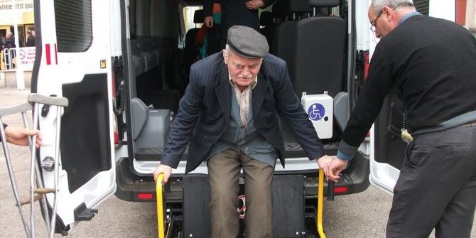 Engelli Aracı İle Engeller Aşılıyor