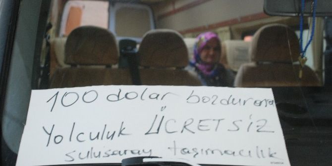 Döviz Bozdurana Seyahat Ve Lahmacun Bedava