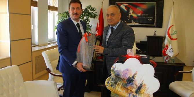 Gazi Devlet Hastanesi’nden Başkan Tok’a Teşekkür