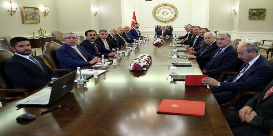 Başbakan Yıldırım, Tobb Heyetini Kabul Etti