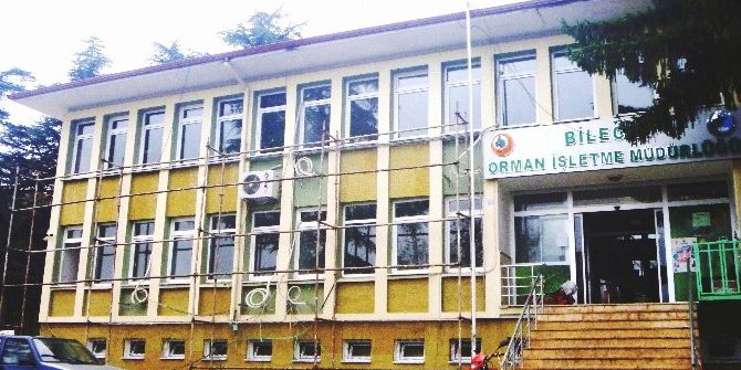 60 Yıllık Bilecik Orman İşletme İl Müdürlüğü Binası Yenileniyor