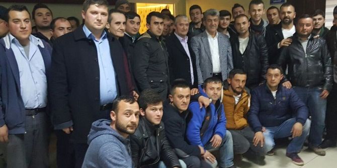 Ak Gençlerden Başkan Yiğit’e Ziyaret