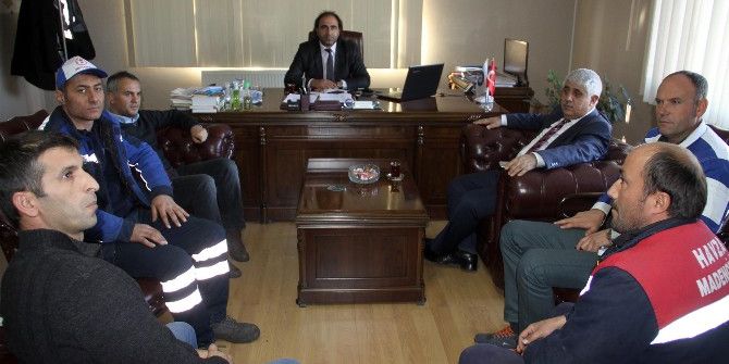 Başkan Şimşek, Madenciler İle Yemekte Bir Araya Geldi