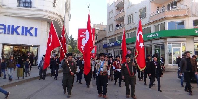 Kilis’te Kurtuluş Yürüyüşü