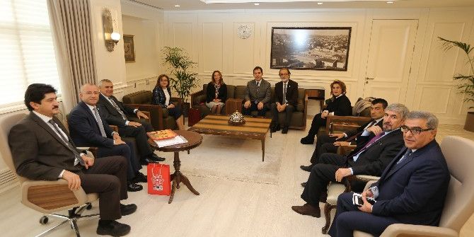 Türkiye Kent Konseyleri Birliğinden Şahin’e Ziyaret