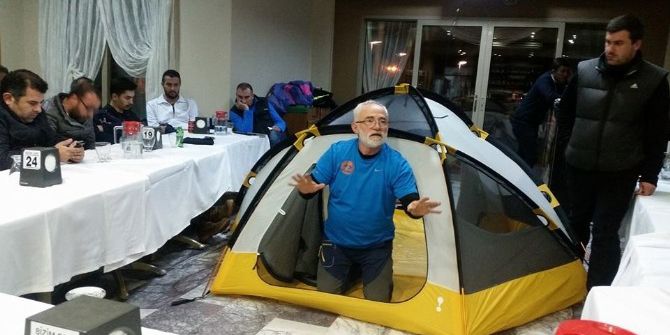 Setmog Üyelerine Dağcılık Ve Kamp Eğitimi