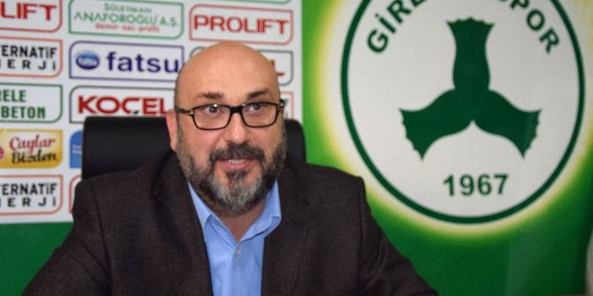 Giresunspor’da Takım Ve Teknik Heyete 6 Bin Tl Para Cezası Kesildi