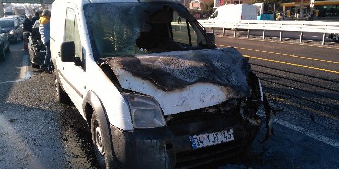 Merter’de Zincirleme Trafik Kazası