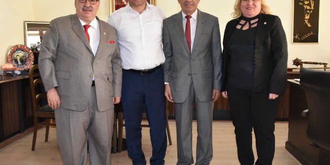 Kamu-der Genel Başkanı Baştuğ, Yücel’i Ziyaret Etti