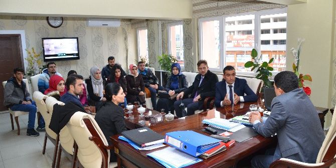 İşitme Engellilerden Müdür Bozçelik’e Ziyaret