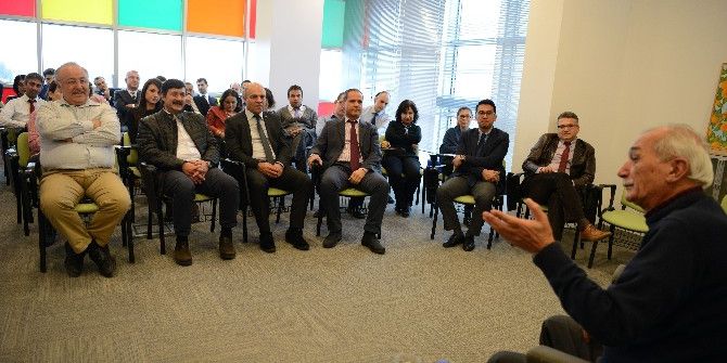 “Portakal Atölyesi Söyleşileri”nin İlk Konuğu Hüseyin Çimrin Oldu