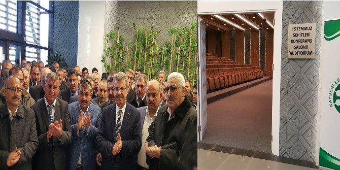 Kayseri Şeker’den 15 Temmuz Demokrasi Şehitlerine Vefa