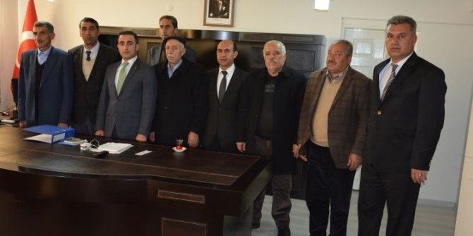 Şehit Ailelerinden Kaymakama Ziyaret